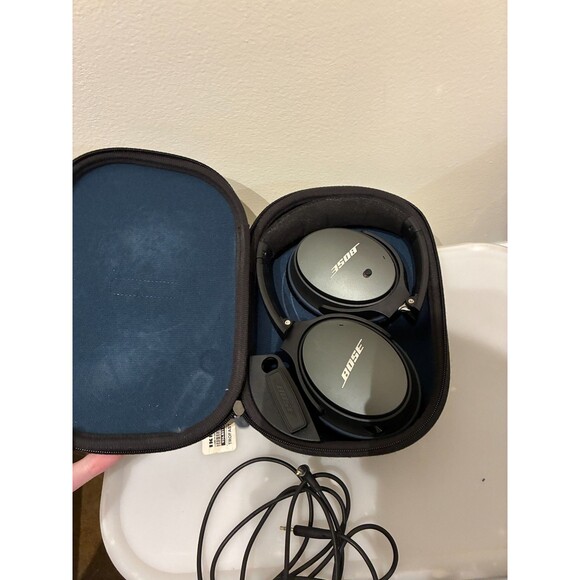 Bose QuietComfort 25 QC25 Noise Cancelling Wired Headphones Black - Tested - Picture 9 of 9